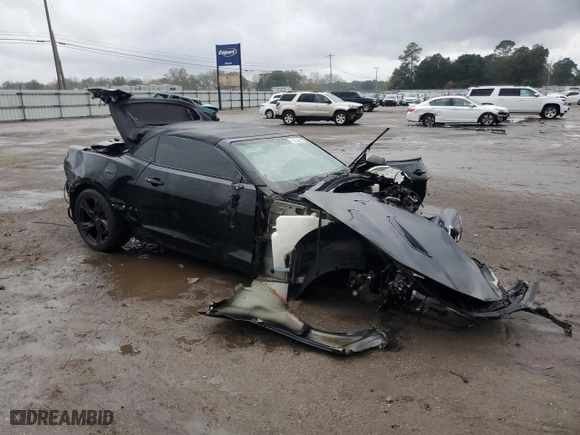 2017 Chevrolet Camaro 2SS with VIN 1G1FH3D73H0106622, listed as a Copart auction lot 83681824 with 0 mi miles and Clean Title. Bid and sale history available at carsss.com. Image 4.