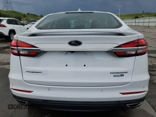 2020 Ford Fusion Titanium with VIN 3FA6P0D96LR175863, listed as a Copart auction lot 60570305 with 76,064 mi miles and Salvage title. Bid and sale history available at DreamBid. Image 6.