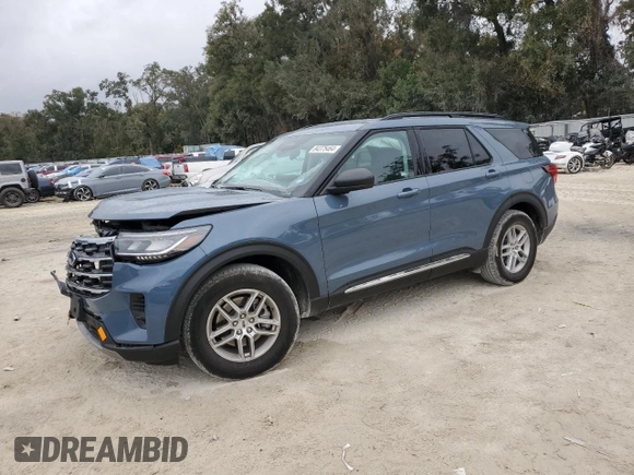 2025 Ford Explorer Active with VIN 1FMUK7DHXSGA16958, listed as a Copart auction lot 84375464 with 1,876 mi miles and Non Repairable. Bid and sale history available at carsss.com. Image 1.