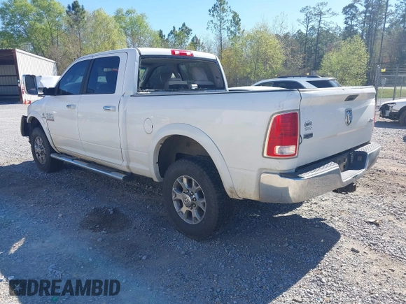 2013 Ram 2500 Laramie with VIN 3C6UR5FL5DG511945, listed as a IAAI auction lot 41791206 with 266,899 mi miles and . Bid and sale history available at DreamBid. Image 3.