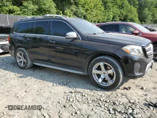 2017 Mercedes-Benz GLS 450 with VIN 4JGDF6EE2HA827538, listed as a Copart auction lot 60514085 with 138,821 mi miles and Clean title. Bid and sale history available at DreamBid. Image 4.