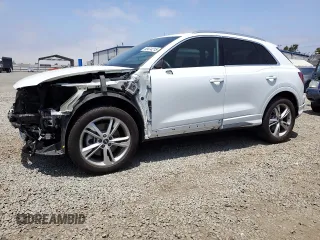 2022 Audi Q3 S line Premium Plus z VIN WA1EECF3XN1057845, wystawiony jako Copart lot #60474215 z przebiegiem 17 025 mil mil oraz Szkoda całkowita • Salvage title. Historia ofert i sprzedaży dostępna na DreamBid. Obrazek 1.