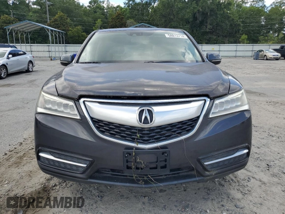 2014 Acura MDX Technology with VIN 5FRYD3H45EB010336, listed as a Copart auction lot 48756895 with 115,526 mi miles and Salvage Title. Bid and sale history available at carsss.com. Image 5.
