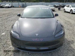 2024 Tesla Model 3 Long Range with VIN 5YJ3E1EB9RF816038, listed as a Copart auction lot 56047485 with 8,786 mi miles and Salvage Title. Bid and sale history available at DreamBid. Image 5.