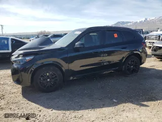 2023 BMW X1 xDrive28i with VIN WBX73EF04P5W25642, listed as a Copart auction lot 46938455 with 41,929 mi miles and Salvage Title. Bid and sale history available at carsss.com. Image 1.