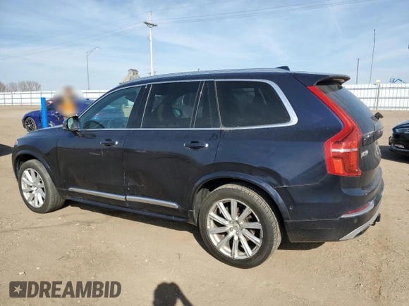 2017 Volvo XC90 Inscription with VIN YV4A22PL5H1113827, listed as a Copart auction lot 49060385 with 88,882 mi miles and Salvage Title. Bid and sale history available at carsss.com. Image 2.
