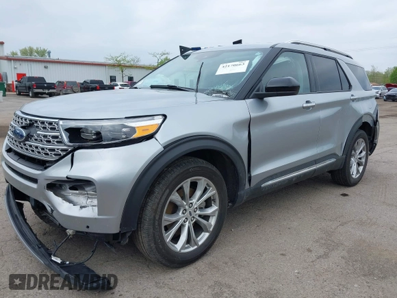 2024 Ford Explorer Limited with VIN 1FMSK8FH1RGA28064, listed as a IAAI auction lot 42170663 with 133,346 mi miles. Bid and sale history available at carsss.com. Image 20.