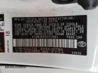 2014 Toyota Avalon Limited with VIN 4T1BK1EB1EU111901, listed as a Copart auction lot 45246655 with 118,703 mi miles and Salvage Title. Bid and sale history available at carsss.com. Image 14.