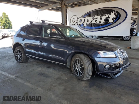 2014 Audi Q5 Premium Plus with VIN WA1LFAFP6EA064898, listed as a Copart auction lot 64989925 with 89,863 mi miles and Clean title. Bid and sale history available at DreamBid. Image 4.