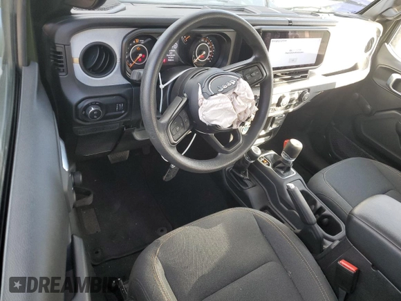 2024 Jeep Gladiator Sport z VIN 1C6HJTAG6RL102290, wystawiony jako Copart lot #81331014 z przebiegiem 9 930 mil mil oraz Szkoda całkowita • Salvage title. Historia ofert i sprzedaży dostępna na DreamBid. Obrazek 8.