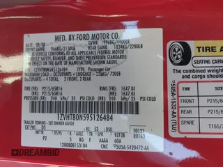 2009 Ford Mustang with VIN 1ZVHT80N595126484, listed as a IAAI auction lot 41226847 with 117,273 mi miles and . Bid and sale history available at carsss.com. Image 9.