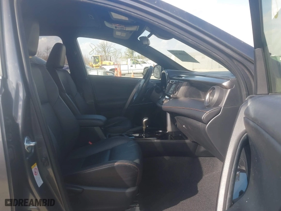 2017 Toyota RAV4 SE with VIN JTMJFREV5HJ704650, listed as a IAAI auction lot 41808708 with 53,637 mi miles. Bid and sale history available at carsss.com. Image 5.
