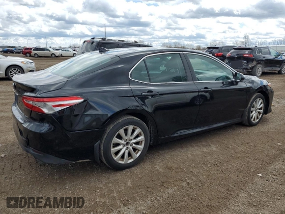 2019 Toyota Camry LE with VIN 4T1B11HK2KU171616, listed as a Copart auction lot 54007115 with 123,285 mi miles and Clean Title. Bid and sale history available at carsss.com. Image 3.