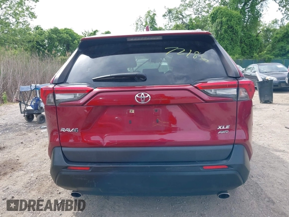 2019 Toyota RAV4 XLE with VIN JTMP1RFV2KD021348, listed as a IAAI auction lot 42198925 with 130,838 mi miles and . Bid and sale history available at DreamBid. Image 16.