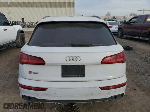 2019 Audi SQ5 Premium Plus with VIN WA1B4AFY3K2064082, listed as a Copart auction lot 81191483 with 43,602 mi miles and . Bid and sale history available at DreamBid. Image 6.