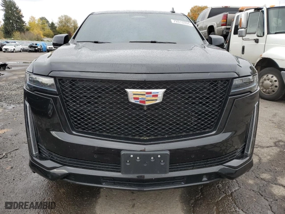 2022 Cadillac Escalade Sport Platinum with VIN 1GYS4GKL5NR166461, listed as a Copart auction lot 79313394 with 32,586 mi miles and Salvage Title. Bid and sale history available at carsss.com. Image 5.