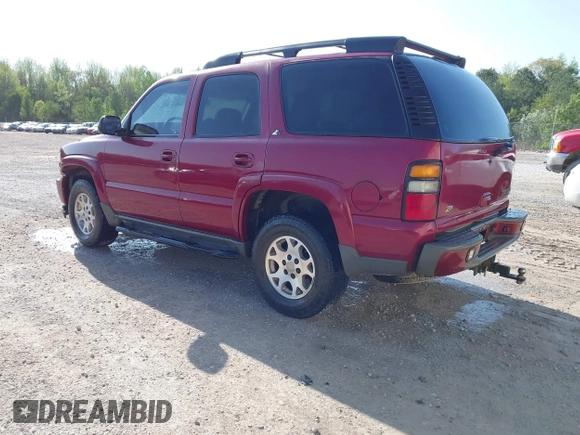 2004 Chevrolet Tahoe Z71 z VIN 1GNEK13T14R275140, wystawiony jako IAAI lot #41986825 z przebiegiem 256 057 mil mil oraz . Historia ofert i sprzedaży dostępna na DreamBid. Obrazek 3.