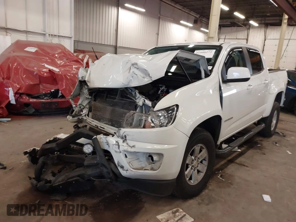 2019 Chevrolet Colorado 2WD Work Truck with VIN 1GCGSBEN6K1349332, listed as a IAAI auction lot 41900272 with 68,657 mi miles and . Bid and sale history available at DreamBid. Image 17.