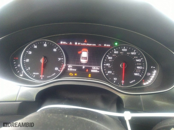 2016 Audi A6 3.0T Premium Plus with VIN WAUFGAFC6GN177739, listed as a IAAI auction lot 41013262 with 89,865 mi miles. Bid and sale history available at carsss.com. Image 7.