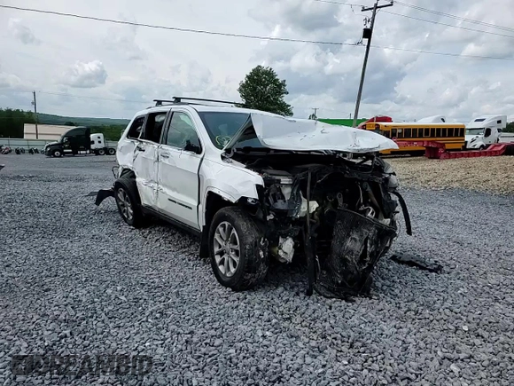 2017 Jeep Grand Cherokee Limited 75th Anniversary with VIN 1C4RJFBT6HC667826, listed as a Copart auction lot 61776815 with 169,327 mi miles and Salvage title. Bid and sale history available at DreamBid. Image 15.