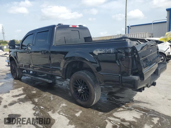 2022 Ford F-250 XL with VIN 1FT7W2BT2NEF98425, listed as a Copart auction lot 59781705 with 91,899 mi miles and Non repairable. Bid and sale history available at DreamBid. Image 2.