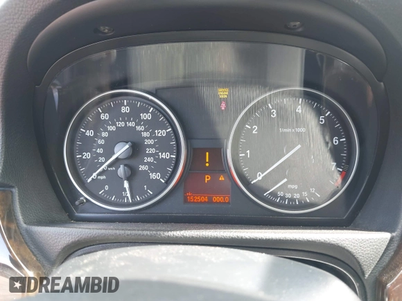 2008 BMW 3 Series 328i with VIN WBAVA37558NL53299, listed as a IAAI auction lot 42706194 with 152,504 mi miles and . Bid and sale history available at DreamBid. Image 7.