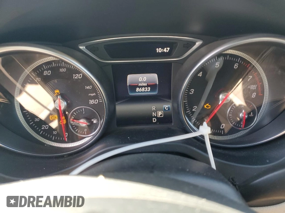 2019 Mercedes-Benz CLA 250 with VIN WDDSJ4EB1KN700712, listed as a Copart auction lot 49927195 with 86,833 mi miles and Salvage Title. Bid and sale history available at DreamBid. Image 9.