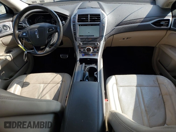 2018 Lincoln MKZ Reserve with VIN 3LN6L5FC4JR609329, listed as a Copart auction lot 66556304 with 48,257 mi miles and Salvage Title. Bid and sale history available at DreamBid. Image 8.