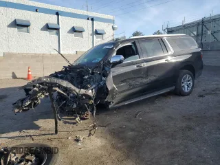 2021 Chevrolet Suburban Premier with VIN 1GNSKFKD5MR338668, listed as a Copart auction lot 86410054 with 0 mi miles and Salvage Title. Bid and sale history available at carsss.com. Image 1.
