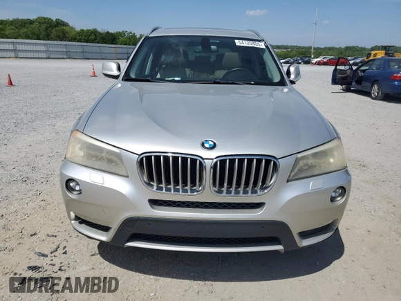 2011 BMW X3 35i with VIN 5UXWX7C57BL730476, listed as a Copart auction lot 54120405 with 179,745 mi miles and Clean Title. Bid and sale history available at DreamBid. Image 5.