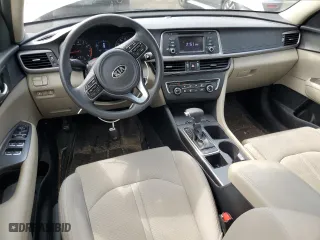 2016 Kia Optima LX with VIN 5XXGT4L34GG057104, listed as a Copart auction lot 54136095 with 78,325 mi miles and Clean Title. Bid and sale history available at carsss.com. Image 8.