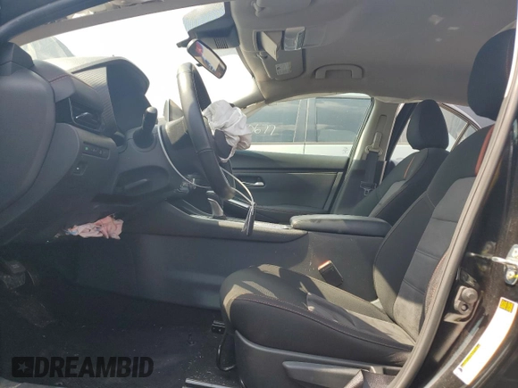 2024 Nissan Sentra SR с VIN 3N1AB8DV3RY306747, выставлен на аукционе Copart как лот 54246175 с пробегом 26 376 миль миль и На запчасти • Non repairable. История ставок и продаж доступна на DreamBid. Изображение 7.
