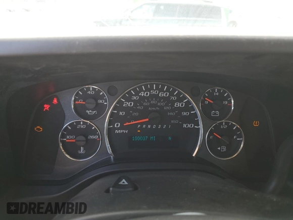 2008 Chevrolet Express Cargo with VIN 1GCGG25C781137094, listed as a Copart auction lot 56494395 with 100,037 mi miles and Salvage title. Bid and sale history available at DreamBid. Image 9.