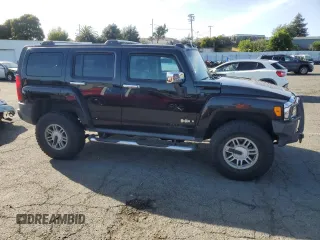 2006 Hummer H3 with VIN 5GTDN136168181816, listed as a Copart auction lot 51254105 with 137,617 mi miles and Salvage Title. Bid and sale history available at carsss.com. Image 4.