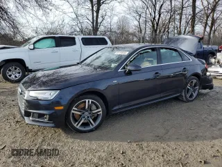 2017 Audi A4 Prestige with VIN WAUFNAF45HN062548, listed as a Copart auction lot 85159044 with 135,812 mi miles and Salvage Title. Bid and sale history available at carsss.com. Image 1.
