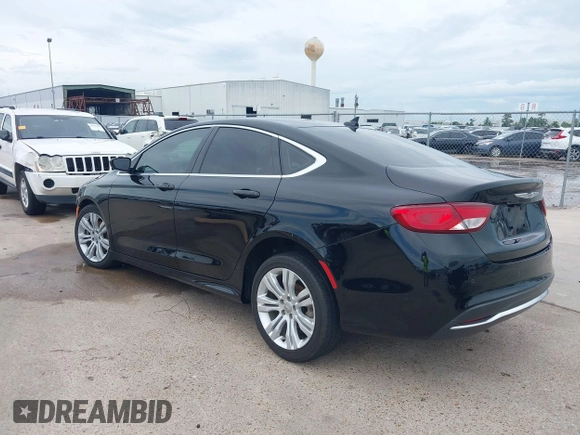 2015 Chrysler 200 Limited with VIN 1C3CCCAB7FN738285, listed as a IAAI auction lot 42351743 with 120,594 mi miles and . Bid and sale history available at DreamBid. Image 3.