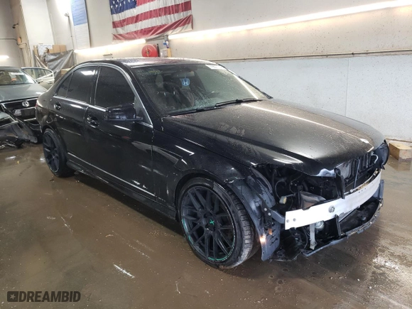 2013 Mercedes-Benz C-Class C 300 Sport with VIN WDDGF8AB9DG121995, listed as a Copart auction lot 77957774 with 81,692 mi miles and Salvage Title. Bid and sale history available at carsss.com. Image 4.