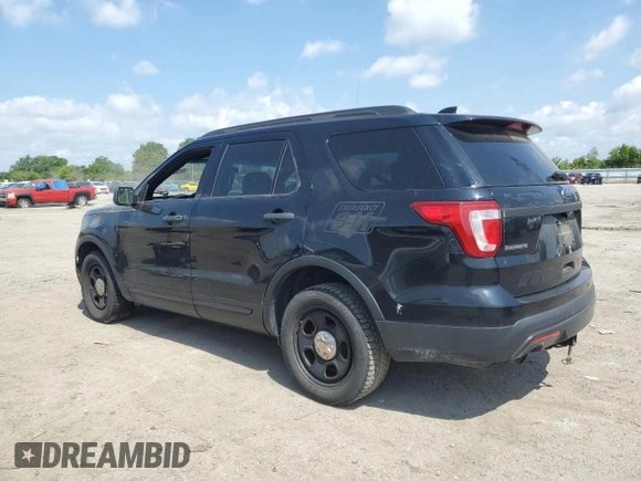 2017 Ford Police Interceptor Utility z VIN 1FM5K8AR3HGD06877, wystawiony jako Copart lot #61290825 z przebiegiem 111 299 mil mil oraz Czysty tytuł • Clean title. Historia ofert i sprzedaży dostępna na DreamBid. Obrazek 2.