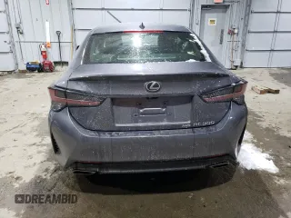 2019 Lexus RC 300 with VIN JTHS85BC5K5005043, listed as a Copart auction lot 87729815 with 63,341 mi miles and Salvage title. Bid and sale history available at DreamBid. Image 6.