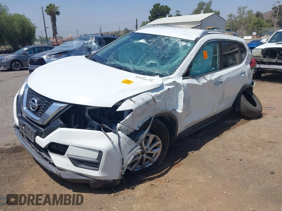 2017 Nissan Rogue SV with VIN KNMAT2MT4HP514495, listed as a IAAI auction lot 42554376 with Not provided miles and . Bid and sale history available at DreamBid. Image 2.