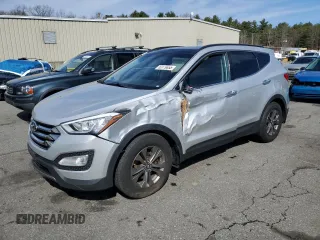 2014 Hyundai Santa Fe z VIN 5XYZUDLBXEG214141, wystawiony jako Copart lot #52779655 z przebiegiem 175 759 mil mil oraz Szkody całkowita. Historia ofert i sprzedaży dostępna na DreamBid. Obrazek 1.