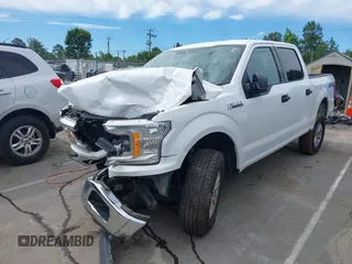 2019 Ford F-150 XL with VIN 1FTEW1E53KFD17091, listed as a IAAI auction lot 42320554 with 166,961 mi miles and . Bid and sale history available at DreamBid. Image 19.