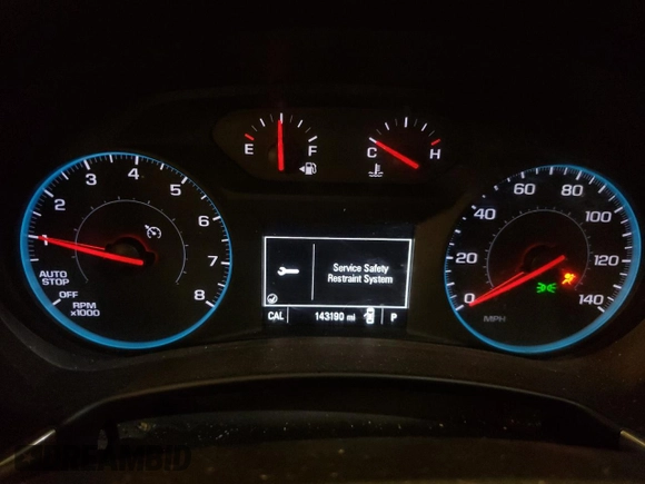 2018 Chevrolet Equinox LT z VIN 3GNAXSEV0JS553930, wystawiony jako Copart lot #74778664 z przebiegiem 143 190 mil mil oraz Szkoda całkowita • Salvage title. Historia ofert i sprzedaży dostępna na DreamBid. Obrazek 9.