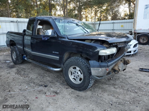 2002 Chevrolet Silverado 1500 LT with VIN 2GCEK19T121184696, listed as a Copart auction lot 86820594 with 0 mi miles and Non Repairable. Bid and sale history available at carsss.com. Image 4.