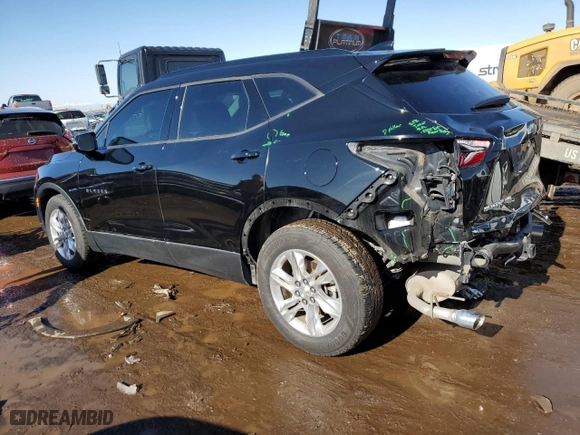 2019 Chevrolet Blazer with VIN 3GNKBHRS9KS700320, listed as a Copart auction lot 42675355 with 53,417 mi miles and Salvage Title. Bid and sale history available at carsss.com. Image 2.