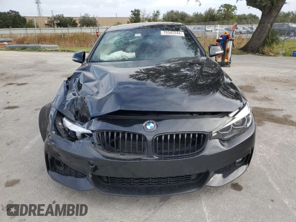 2019 BMW 4 Series 430i with VIN WBA4W3C52KAF91535, listed as a Copart auction lot 79342244 with 67,470 mi miles and Non repairable. Bid and sale history available at DreamBid. Image 5.