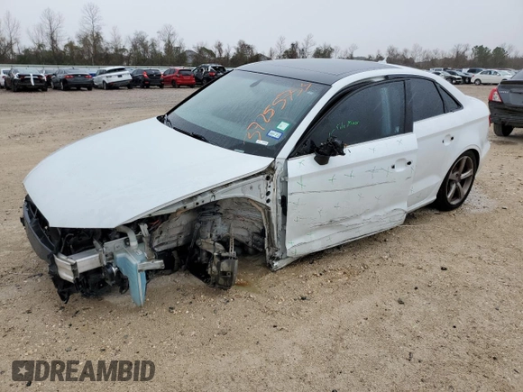 2015 Audi A3 1.8T Premium with VIN WAUACGFF8F1140569, listed as a Copart auction lot 37255753 with 103,319 mi miles. Bid and sale history available at carsss.com. Image 1.