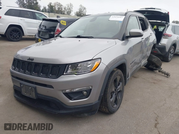 2019 Jeep Compass Latitude с VIN 3C4NJCBB7KT617761, выставлен на аукционе IAAI как лот 42034947 с пробегом 114 839 миль миль и . История ставок и продаж доступна на DreamBid. Изображение 2.