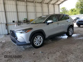 2023 Toyota Corolla Cross LE with VIN 7MUCAAAG2PV053338, listed as a Copart auction lot 63089545 with 31,973 mi miles and Salvage title. Bid and sale history available at DreamBid. Image 1.