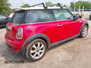 2010 MINI Hardtop S with VIN WMWMF7C50ATW89521, listed as a IAAI auction lot 42486159 with 158,137 mi miles and . Bid and sale history available at DreamBid. Image 4.